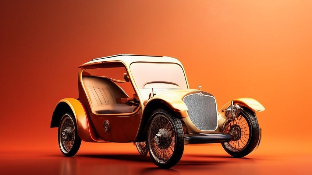 Featured image of post Ретро-футуристический электромобиль: стиль, который вернулся из будущего